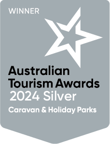 Autralia Tourism Awards Silver Winner 2024 Caravan and Holiday Parks
