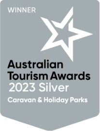 Autralia Tourism Awards Silver Winner 2023 Caravan and Holiday Parks