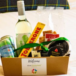 Small cheese and snacks pack